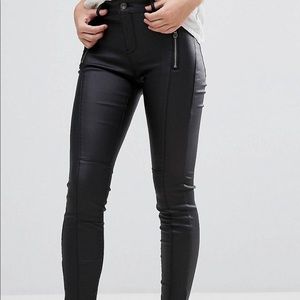 Vero Moda Coated Moto Jeans